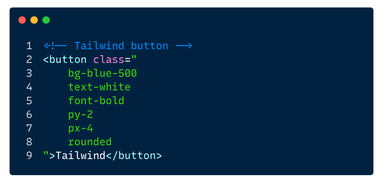 tailwind example button
